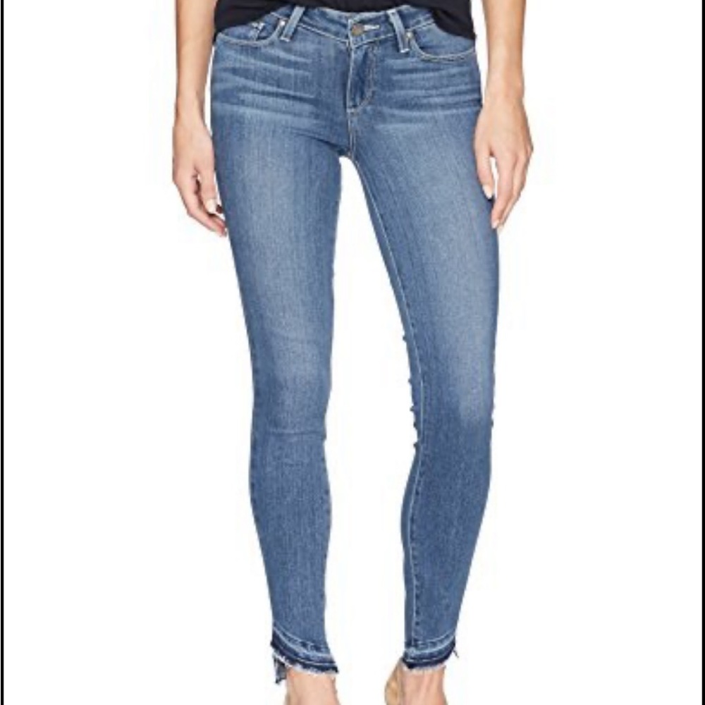 Paige Verdugo Ankle With Slanted Undone Hem